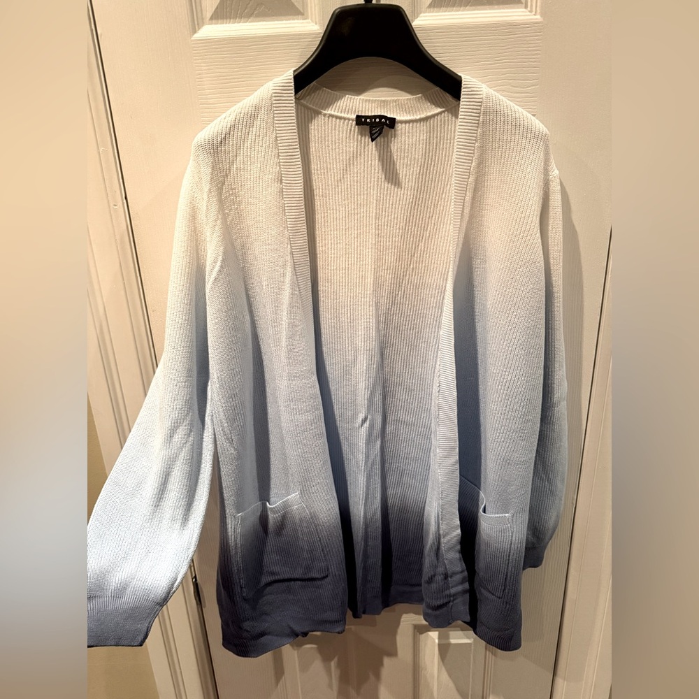 Colour block cardigan